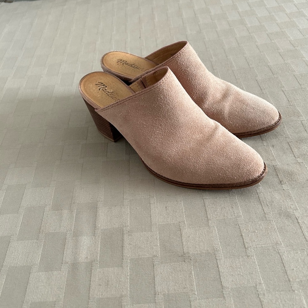 Madewell The Harper Mules in Suede - Picture 4 of 14